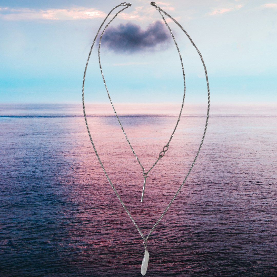 Collier à deux rangs