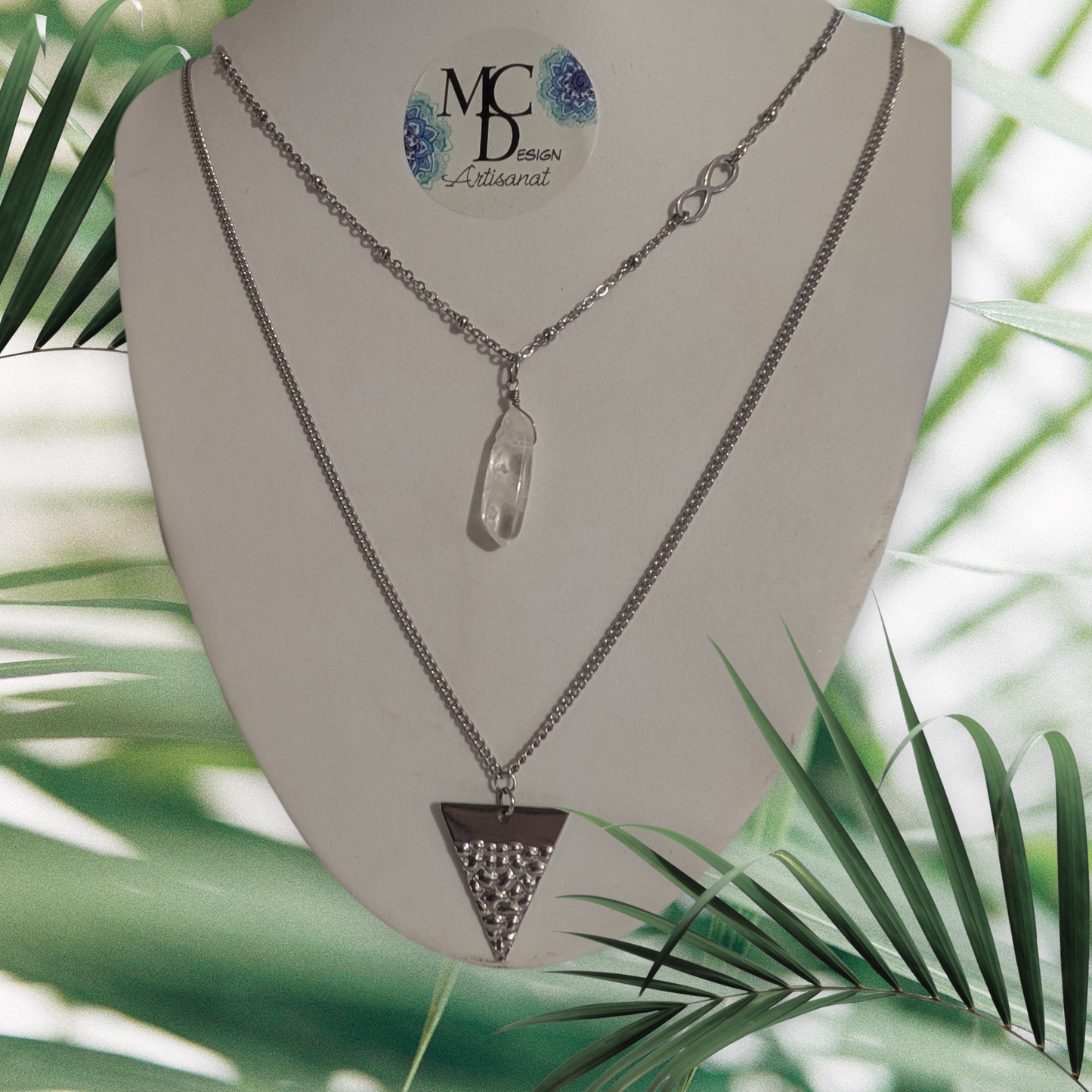 Collier à deux rangs
