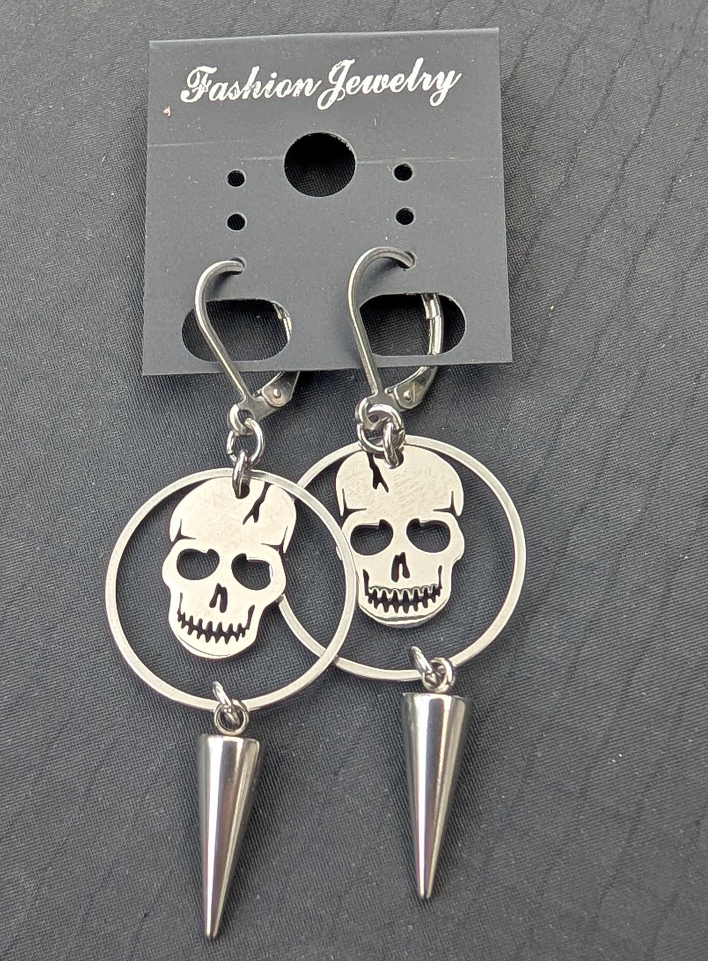 Boucles d'oreilles "Têtes de mort"