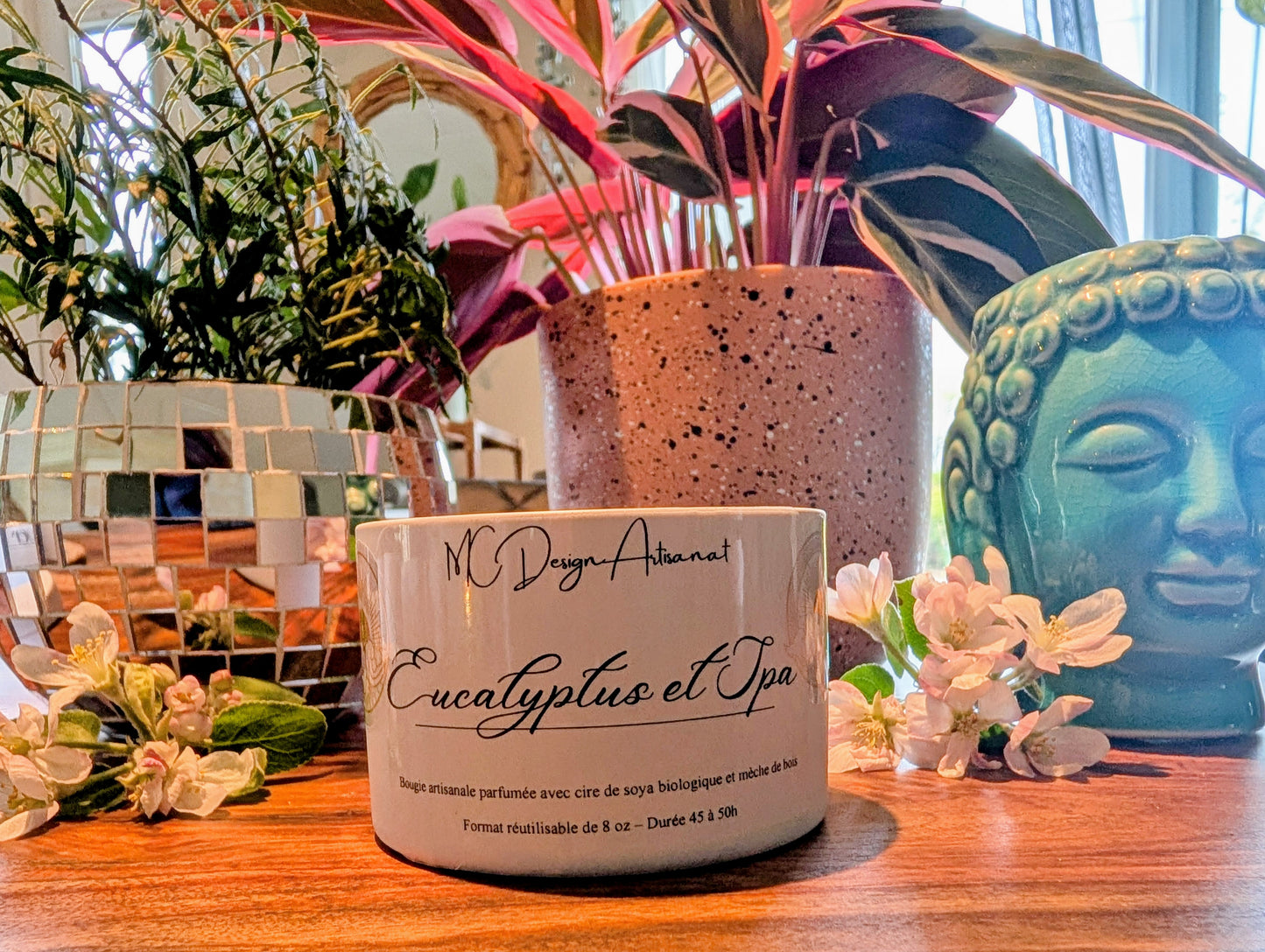 Bougie Eucalyptus et Spa
