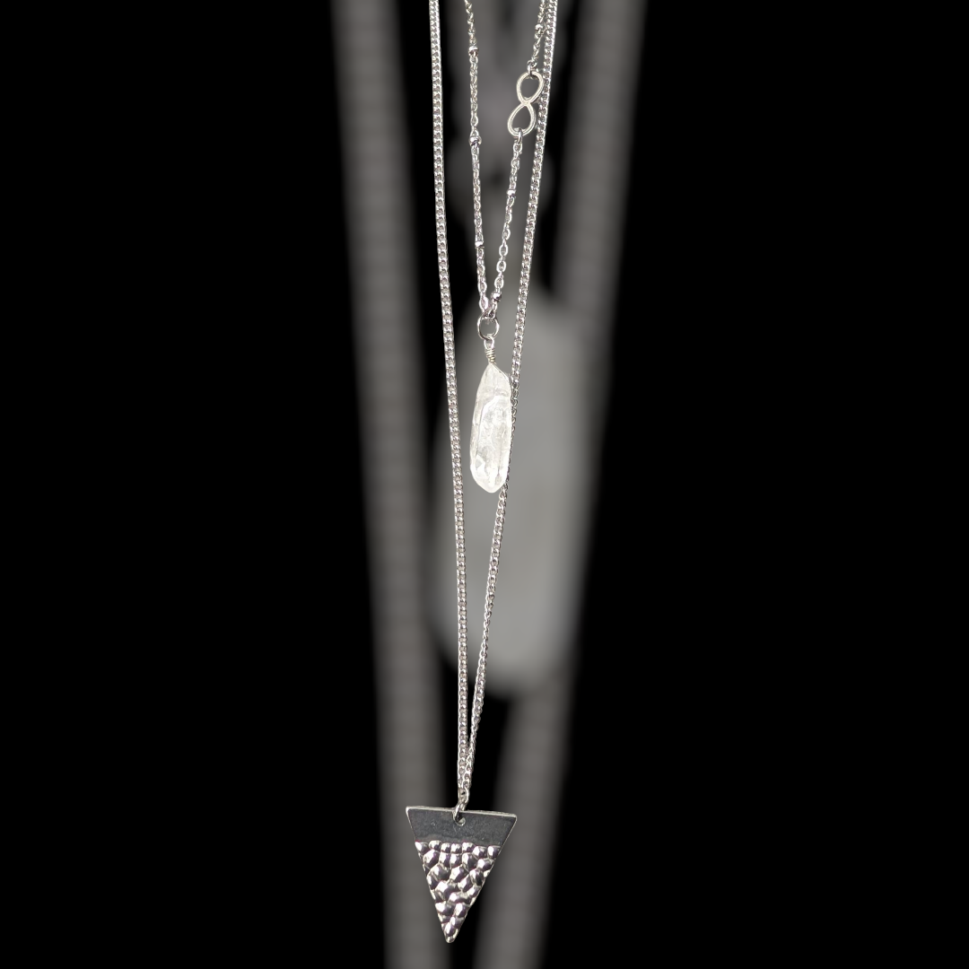 Collier à deux rangs