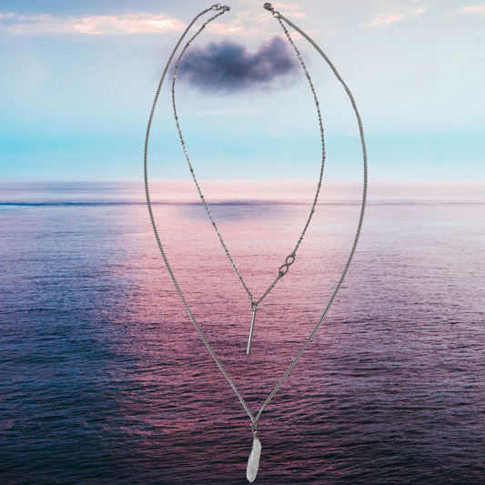 Collier à deux rangs